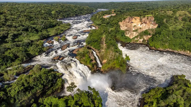 River NIle at the Murchison Falls
