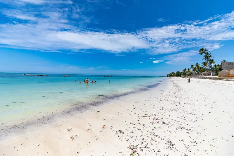 Zanzibar beach vacation